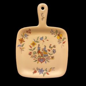 Vintage Iva Lure Crooksville Pennsylvania Dutch Wall Decor  Folk Art 1940’s